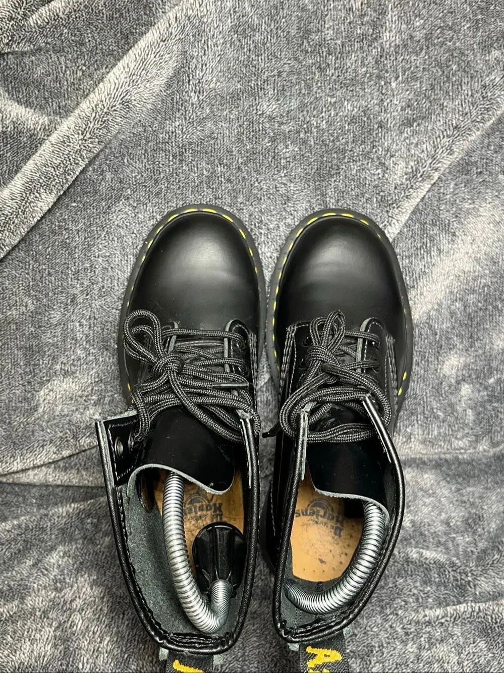 Dr. Martens 1460 Smooth Leather Black Boots Women Size 6 / Men 5 NWOB